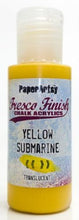 Load image into Gallery viewer, PaperArtsy Fresco Finish Chalk Acrylics Yellow Submarine Translucent (FF73)