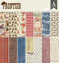 Load image into Gallery viewer, Authentique- Collection Kit- Frontier (FNT012)