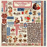 Load image into Gallery viewer, Authentique- Collection Kit- Frontier (FNT012)