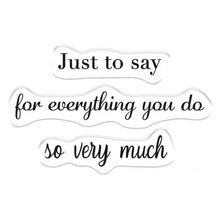 Load image into Gallery viewer, Gemini Stamp &amp; Die Set Thank You for Everything
