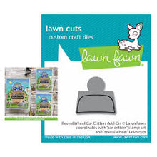 Load image into Gallery viewer, LawnFawn Lawn Cuts Custom Craft Dies - Reveal Wheel Car Critters Add-On (LF2340)