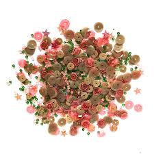 Buttons Galore & More Sequins & Bead Mixed Cactus Bloom (LL614)