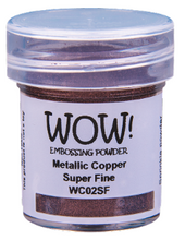 Load image into Gallery viewer, WOW! Embossing Powder Metallic Copper Super Fine (WC02SF)