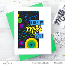 Load image into Gallery viewer, Altenew Stamp & Die Set I Really Miss You (ALT6257)