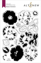 Load image into Gallery viewer, Altenew Queen Anemone Layering Stamp & Stencil Set  (ALT4841)
