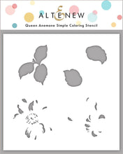 Load image into Gallery viewer, Altenew Queen Anemone Layering Stamp & Stencil Set  (ALT4841)