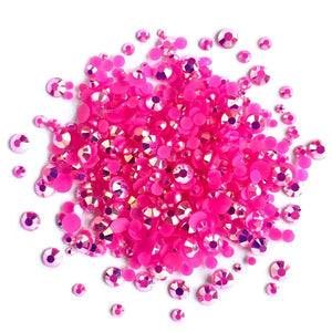 Buttons, Galore & More Jewelz Embellishments Rose AB (JZ127)