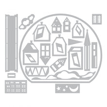 Load image into Gallery viewer, Sizzix Tim Holtz Thinlits Die 26PK - Snowglobe #2 Item #662421
