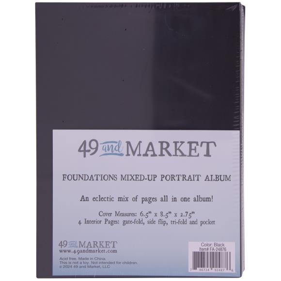 49 and Market Foundations Mixed Up Portrait Album (FA-24876)