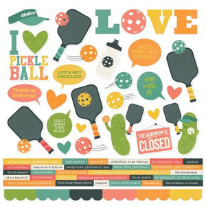 Simple Stories PickleBall Stickers (21948)