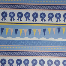 Load image into Gallery viewer, Karen Foster Designs 12x12 Scrapbook Paper State Fair Stripes (64162)
