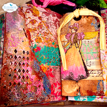Load image into Gallery viewer, Elizabeth Craft Designs Playful grunge (fits passport XL) (2241)
