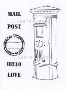 LeCreaDesign Clear Stamp Mailbox 552823