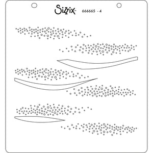 Sizzix Layered Stencil Sea Scape (666665)
