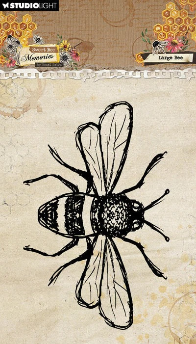 Studio Light Clear Stamp Large BeeSweet Bee Memories  Stamp-795