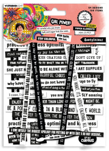 Art By Marlene Paper Elements A Lot of Quotes (ABM-25-PE21)
