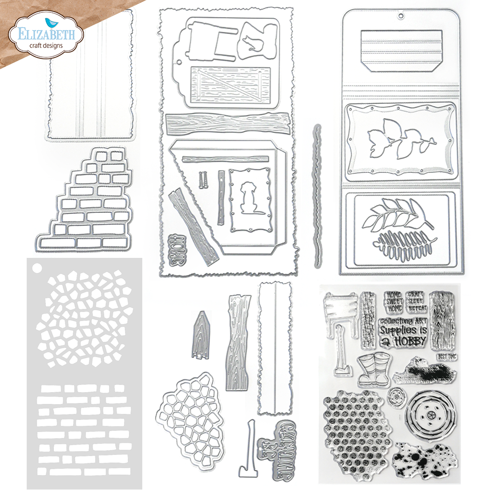 Elizabeth Craft Designs Limited Release Lost In the Woods Art Journal Special Kit by Devid Roodenberg (K015)