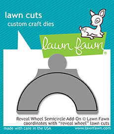 Lawn Fawn Lawn Cuts Reveal Wheel Semicircle Add-On (LF1909)