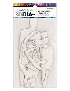 Dina Wakley Media Chipboard Shapes Persona (MDA65937)