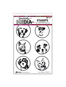 Dina Wakely Media Circle FurbabiesStamp Set MDR87762