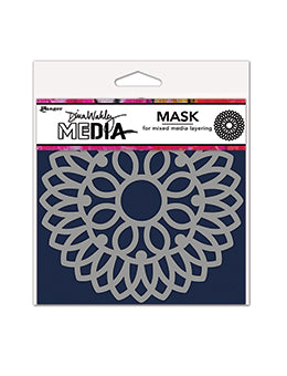Dina Wakley Media Stencil Pointy Doily MDS87717