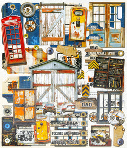 49 and Market Rust & Revs 2.0 Die Cut Elements (RR2-31546)