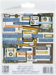 49 and Market Rust & Revs 2.0 Chipboard Set (RR2-31553)