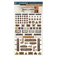 Load image into Gallery viewer, 49 and Market Rust &amp; Revs 2.0 Rust Epoxy Stickers   (RR2-31577)
