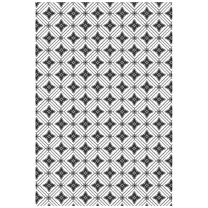Sizzix Multi Level Textured Impressions Embossing Folder - Vault Diamond by Tim Holtz (666867)