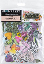 Load image into Gallery viewer, 49 and Market The Flower Emporium Icon Ephemera Bits (VBF-31270)
