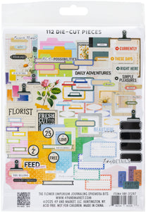 49 and Market The Flower Emporium Journaling Ephemera Bits ( VBF-31287)
