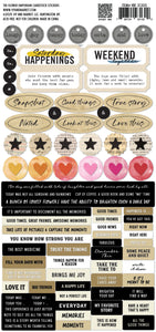 49 and Market The Flower Emporium Cardstock Stickers (VBF-31300 )