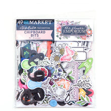 Load image into Gallery viewer, 49 and Market The Flower Emporium Chipboard Bits (VBF-31324 )
