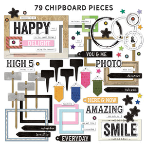 49 and Market The Flower Emporium Chipboard Basics (VBF-31331 )