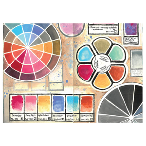 Sizzix Studio Clear Stamps Set 5PK w/3PK Stencils - Artist Tools by Vic Hollins (666762)