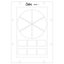 Load image into Gallery viewer, Sizzix Studio Clear Stamps Set 5PK w/3PK Stencils - Artist Tools by Vic Hollins (666762)
