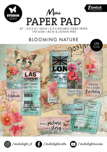 Studio Light Mini Paper Pad - Blooming Nature DPP303
