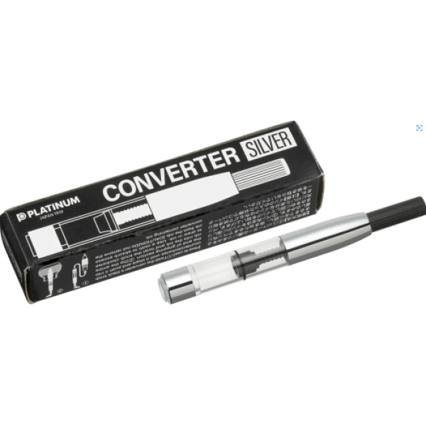Platinum Fountain Pen Converter Silver  (700A)