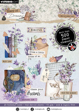 Load image into Gallery viewer, Studio Light Essentials Die Cut Paper Elements Diary of Dreams (DCPP294)
