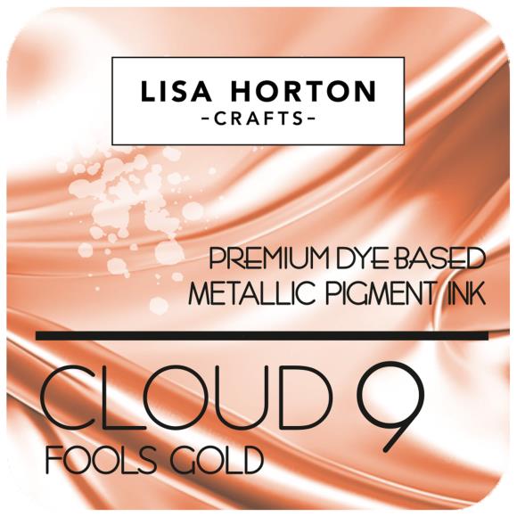 Lisa Horton Crafts Cloud 9 Metallic Pigment Ink Fools Gold (LHCIP224)