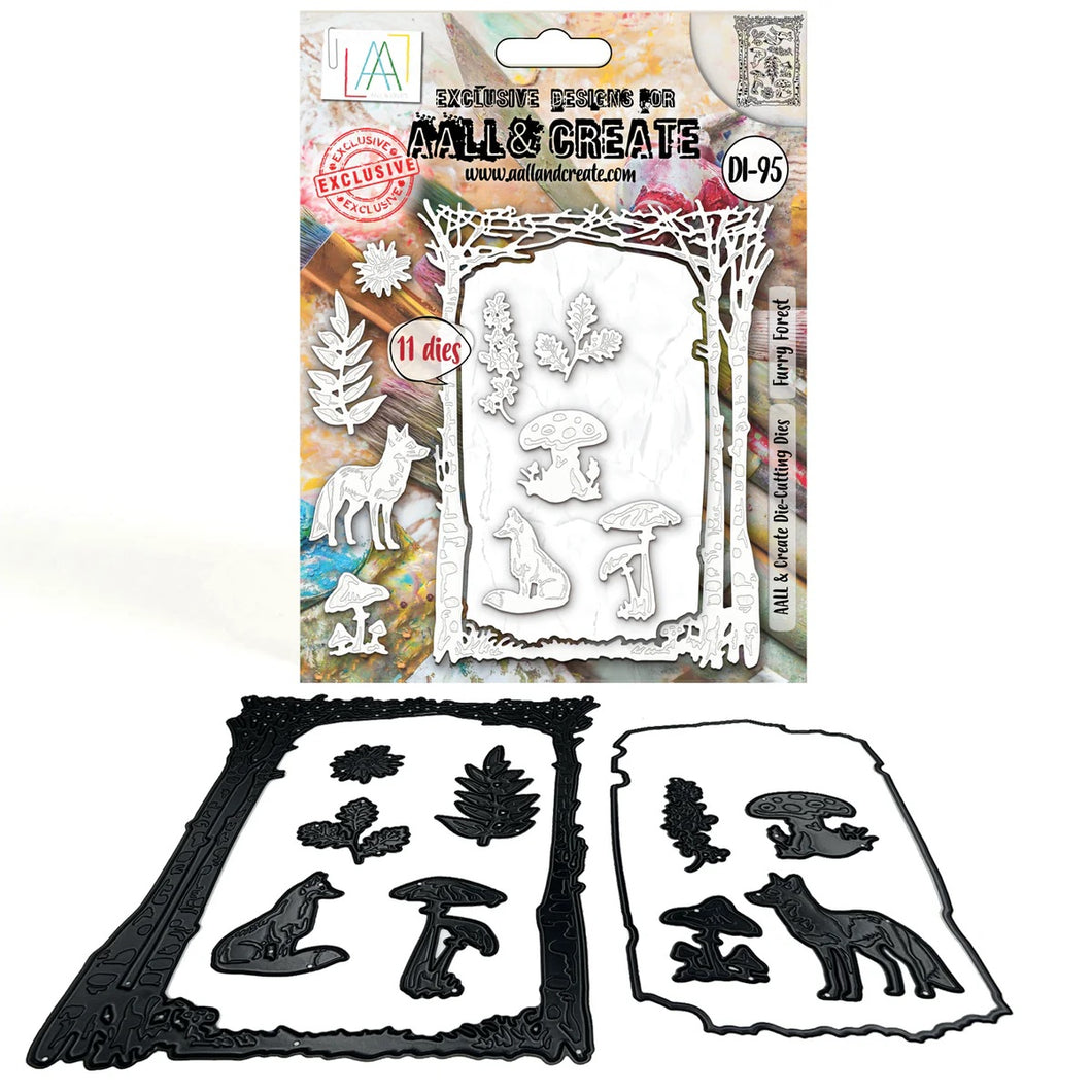 AALL and Create - Die-Cutting Die Set - Furry Forest (Di-095)