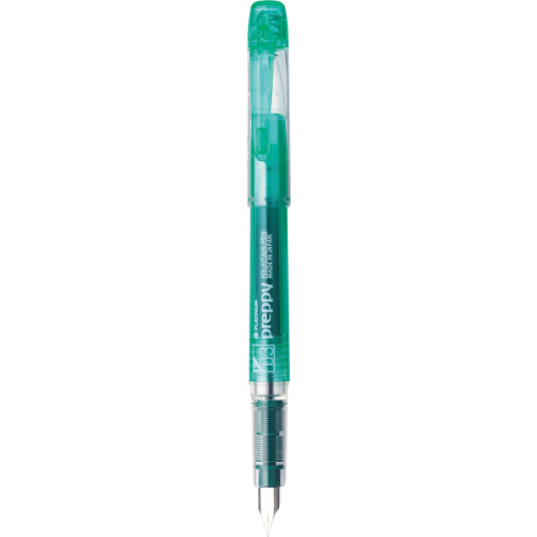 Platinum Preppy Green Fountain Pen Fine Nib (PSQ-300 #41)