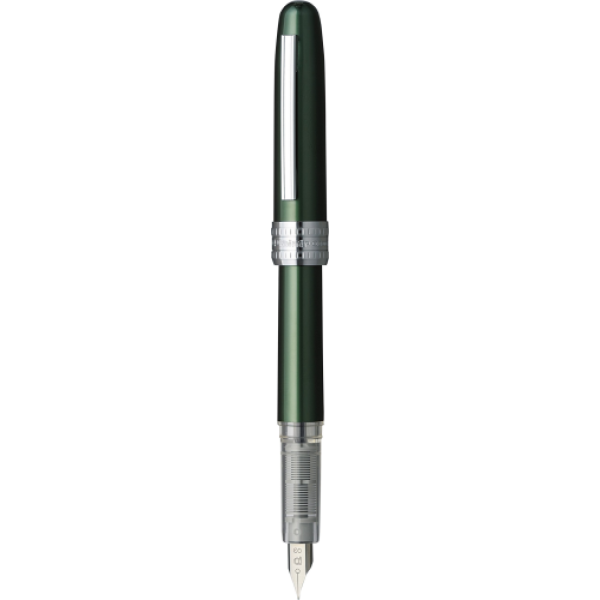 Platinum Plaisir Green Fine Nib  (PGB-1000 #41)
