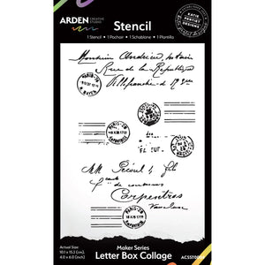 Arden Creative Studio - Maker Series Letter Box Collage (ACSST0004)