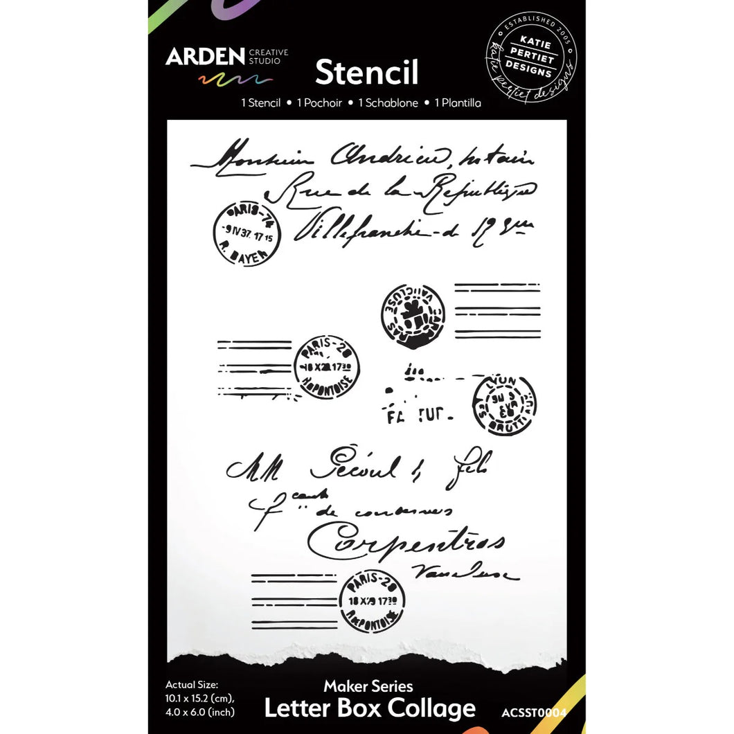 Arden Creative Studio - Maker Series Letter Box Collage (ACSST0004)