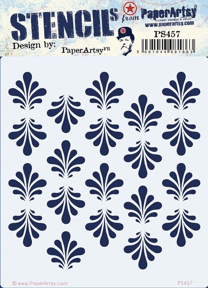 PaperArtsy Stencil   designed by Paperartsy (PS457)