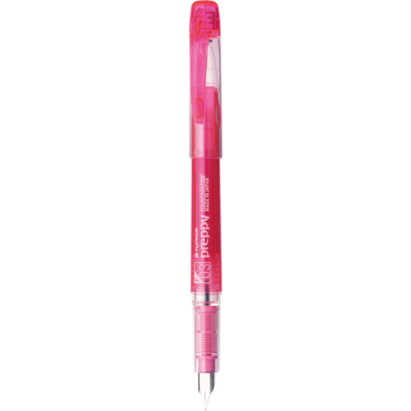 Platinum Preppy Pink Fountain Pen Fine Nib (PSQ-300 #21)