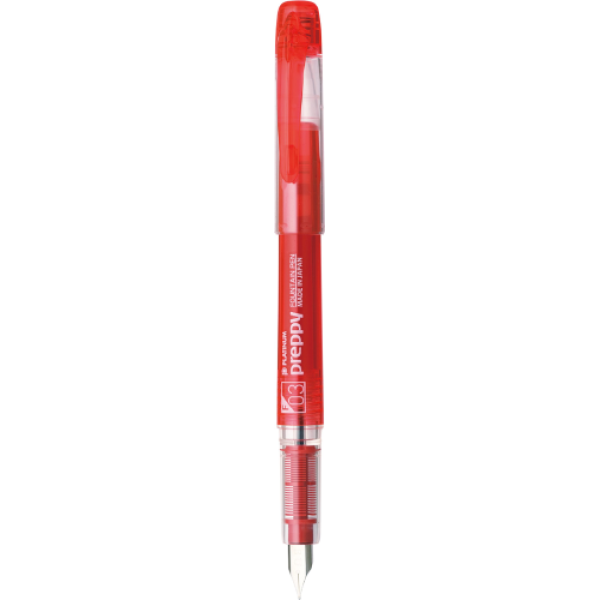 Platinum Preppy Red Fountain Pen Fine Nib (PSQ-300 #11)