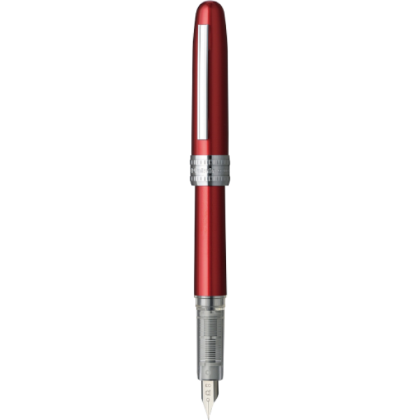Platinum Plaisir Red Fine Nib  (PGB-1000 #70)