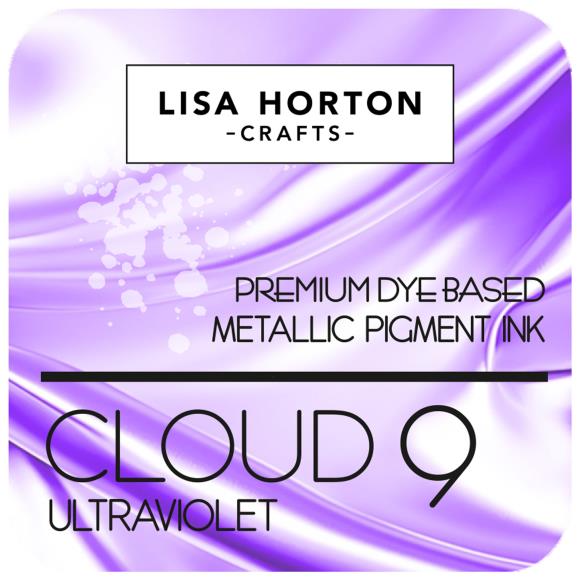 Lisa Horton Crafts Cloud 9 Metallic Pigment Ink Ultraviolet (LHCIP219)